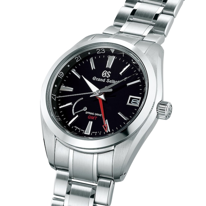 Grand Seiko Heritage Spring Drive 41mm Mens Watch Black