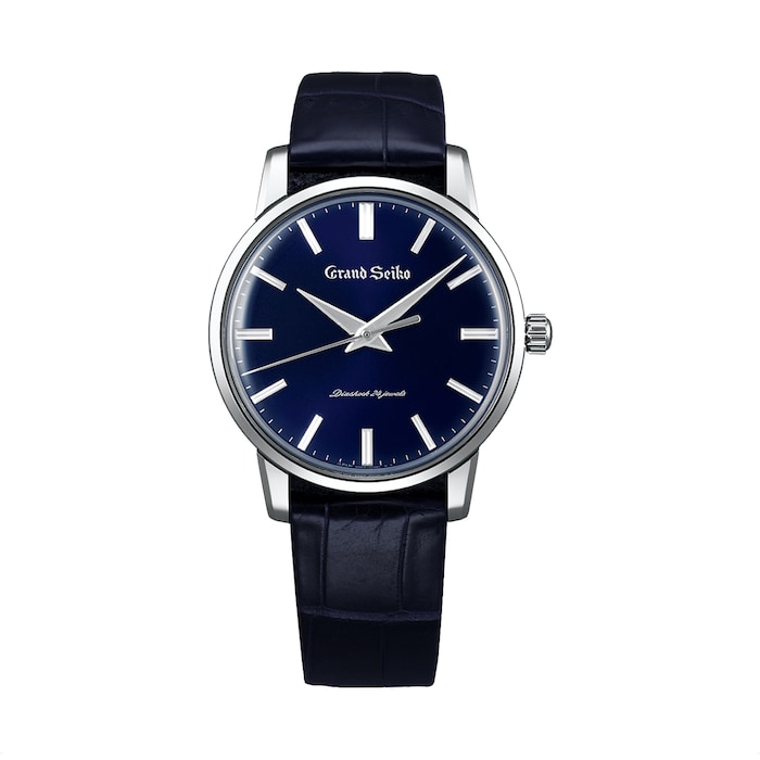 Grand Seiko Elegance 38mm Mens Watch Blue