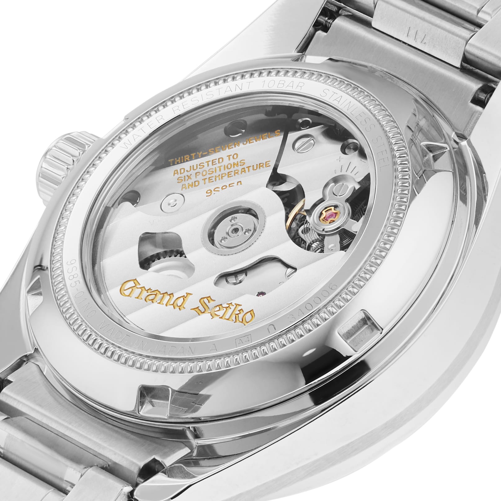 Grand Seiko Heritage Collection 40mm Mens Watch - Cream Grand Seiko Heritage Collection 40mm Mens Watch - Cream