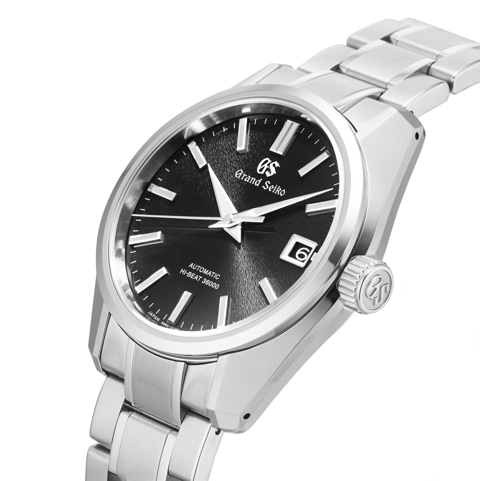 Grand Seiko 'Dusk Mount Iwate' 44GS Hi-Beat 40mm Mens Watch - Black