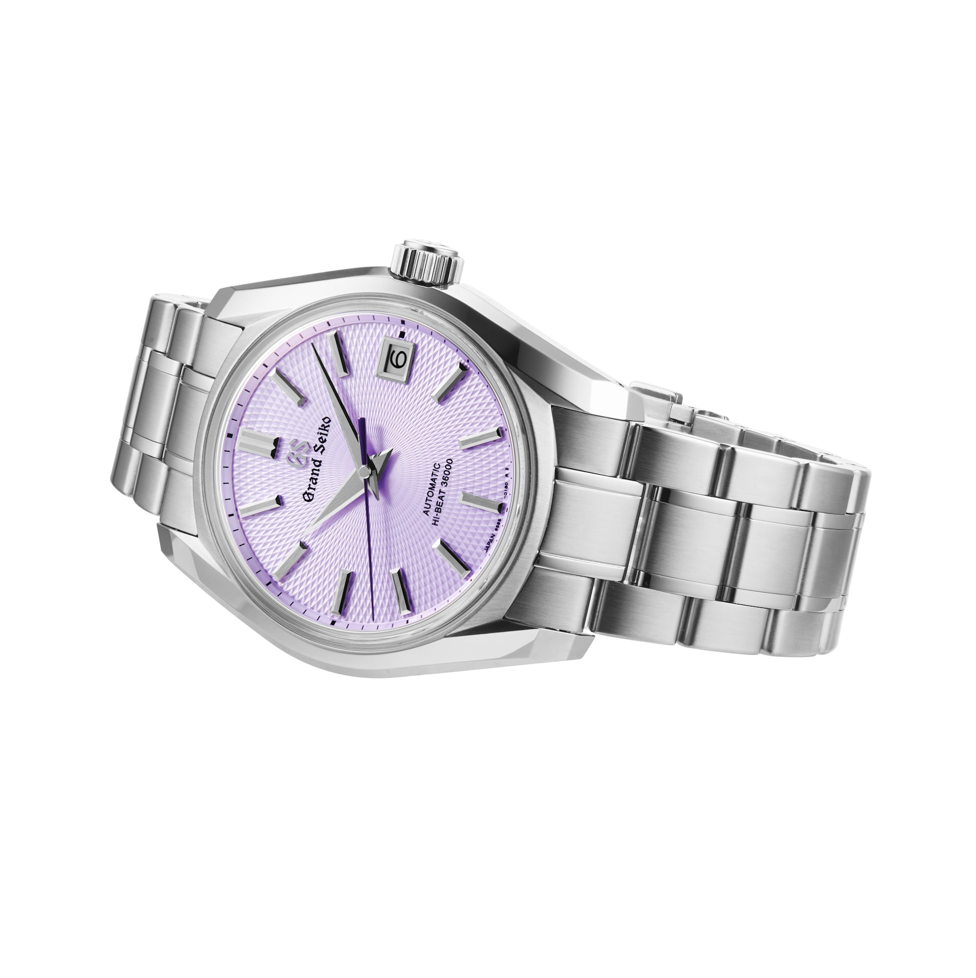 Grand Seiko Heritage 40mm Limited Edition Mens Watch Purple