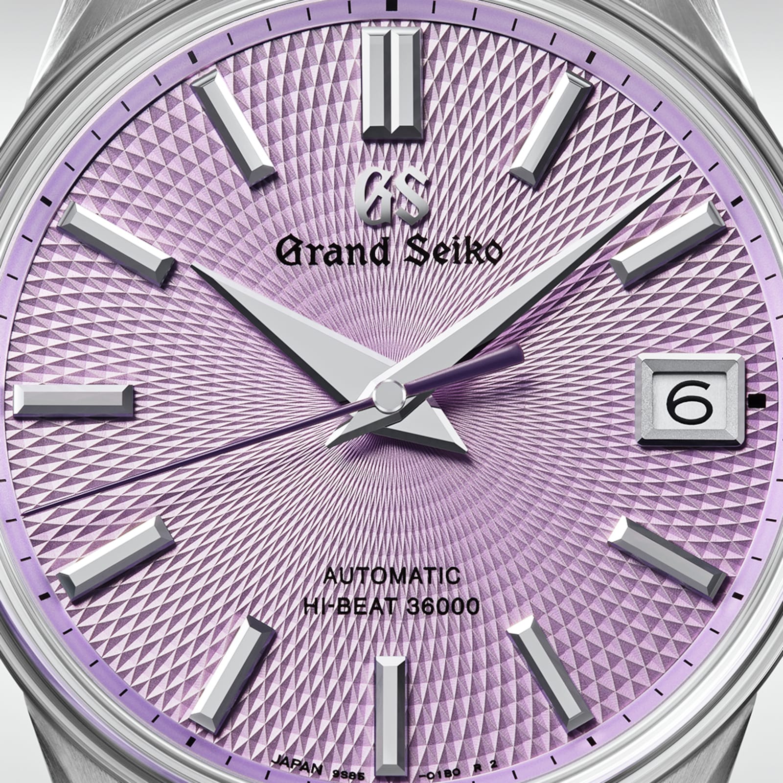 Grand Seiko Heritage 40mm Limited Edition Mens Watch Purple