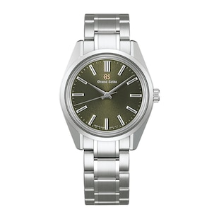 Grand Seiko Mount Iwate Autumn Dusk European Limited Edition 36.5mm Watch Green