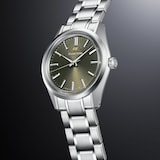 Grand Seiko Mount Iwate Autumn Dusk European Limited Edition 36.5mm Watch Green