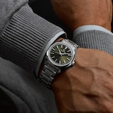 Grand Seiko Mount Iwate Autumn Dusk European Limited Edition 36.5mm Watch Green