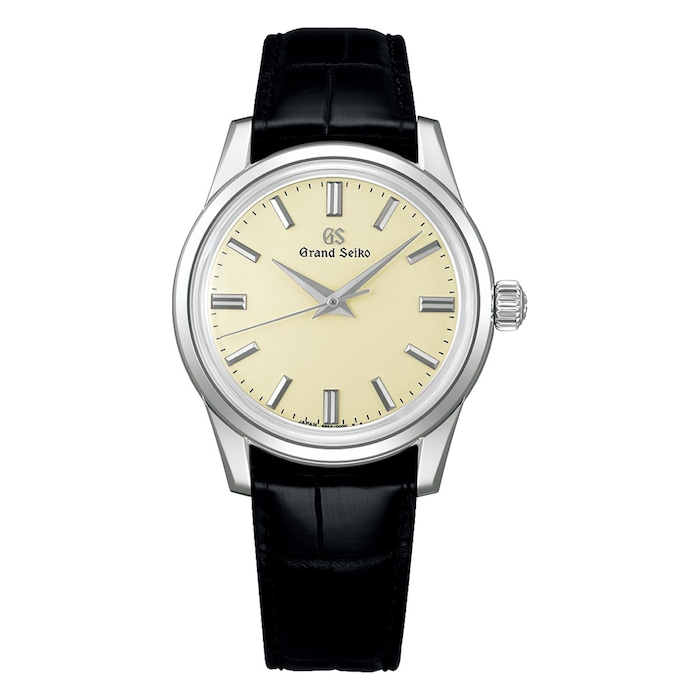 Grand Seiko Heritage 37mm Mens Watch Ivory