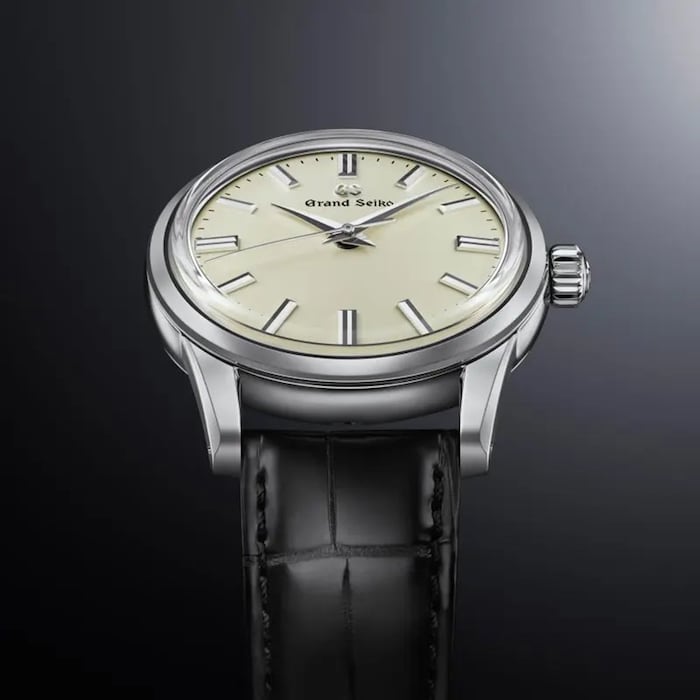 Grand Seiko Heritage 37mm Mens Watch Ivory