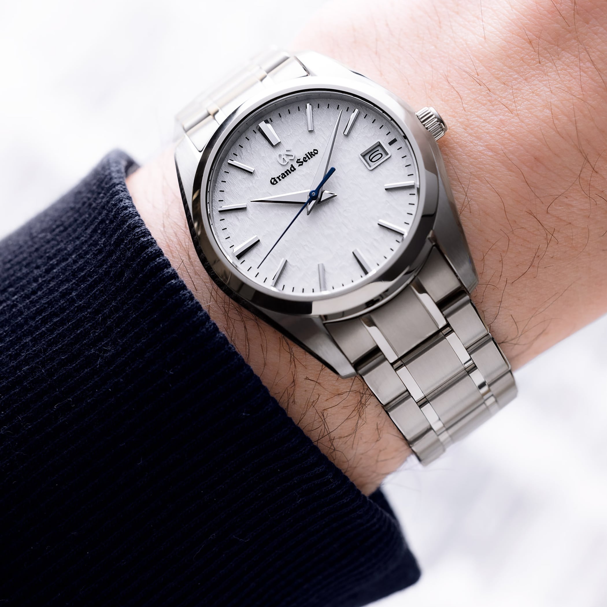 Grand Seiko Heritage 37mm Ladies Watch White Grand Seiko Heritage 37mm Ladies Watch White