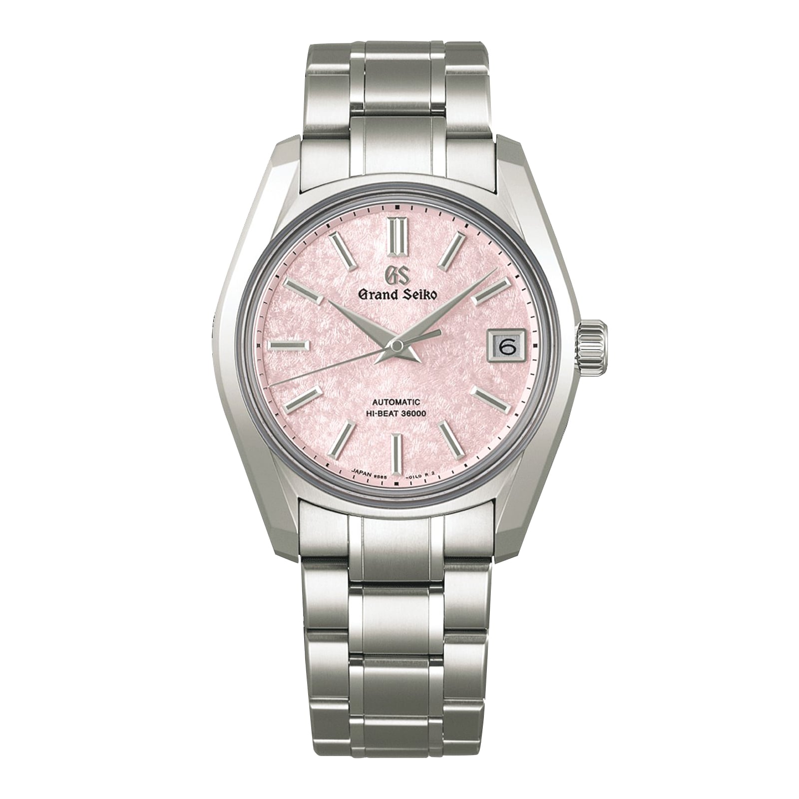 Grand Seiko Heritage 38mm Mens Watch Pink SBGH341 Mayors