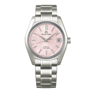Grand Seiko Heritage 38mm Mens Watch Pink