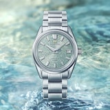 Grand Seiko Genbi Valley' Hi-Beat Limited Edition 40mm Mens Watch Green