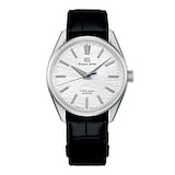 Grand Seiko Birch Bark' Titanium Hi-Beat 38.5mm Mens Watch Silver