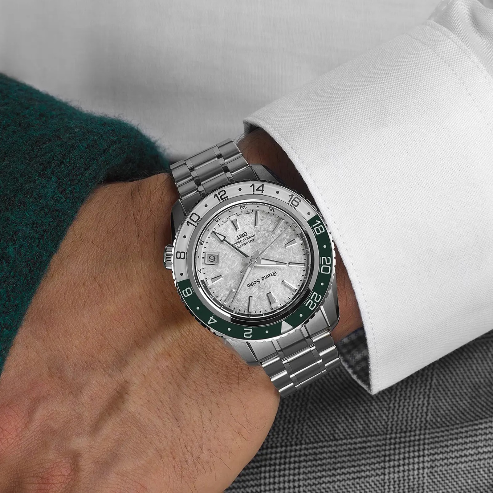 Grand Seiko Sport Collection Mechanical Hi-Beat 36000 GMT 44mm Mens Watch