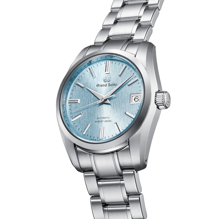 Grand Seiko Heritage Collection 37mm Mens Watch Blue