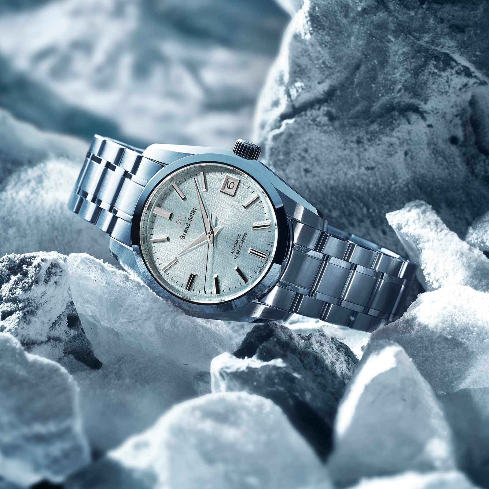 Grand Seiko Heritage Collection 37mm Mens Watch Blue