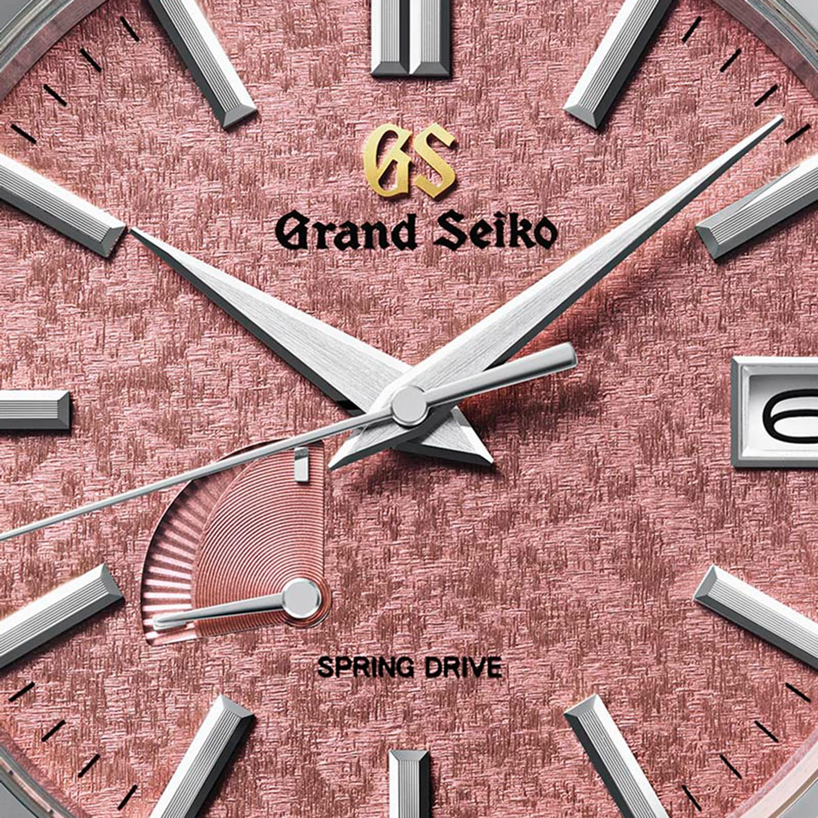 Grand Seiko Heritage Limited Edition 40mm Mens Watch Pink Grand Seiko Heritage Limited Edition 40mm Mens Watch Pink