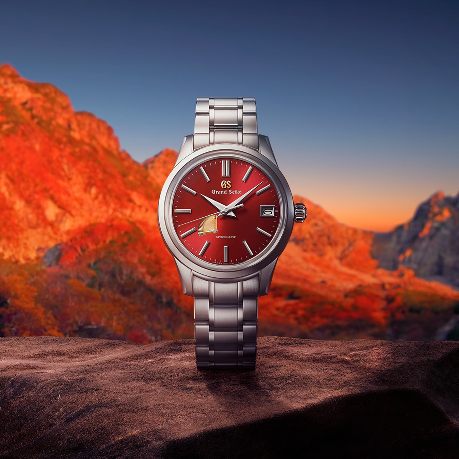 Red seiko watch on sale