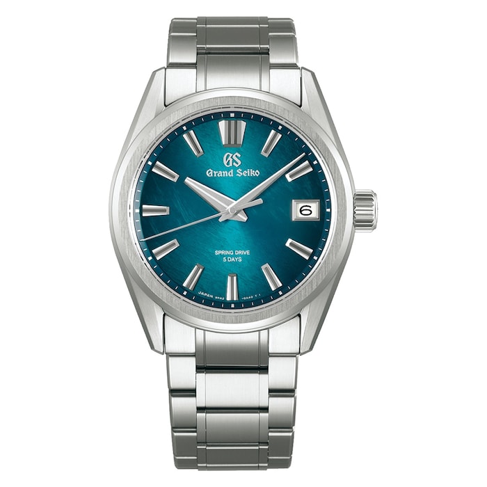 Grand Seiko Evolution 9 Spring Drive 40mm Mens Watch Blue