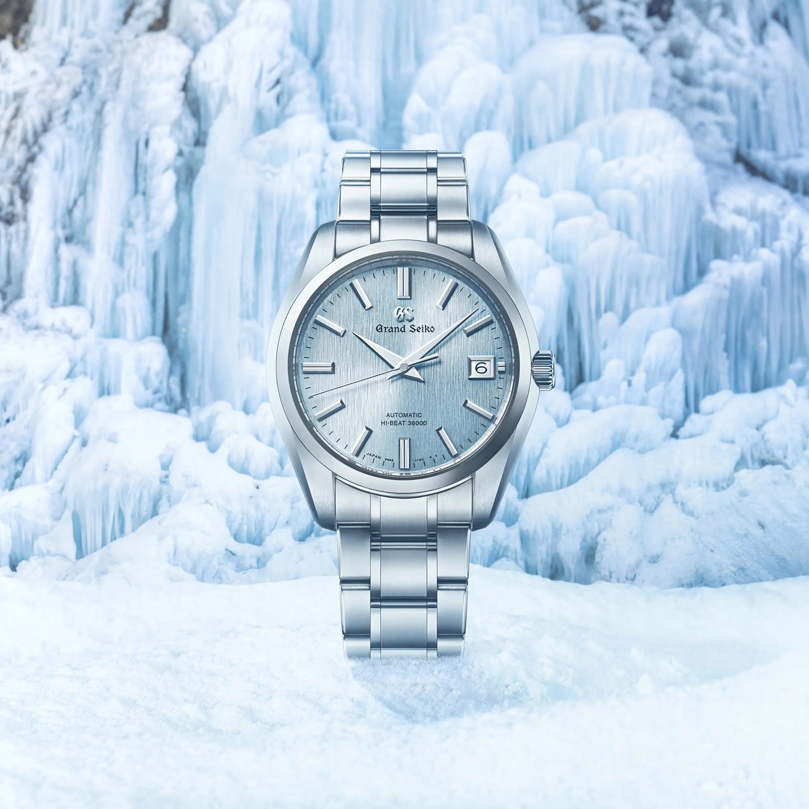 Grand Seiko 'Icefall' Hi-Beat 1998 Revival 40mm Mens Watch Grand Seiko 'Icefall' Hi-Beat 1998 Revival 40mm Mens Watch