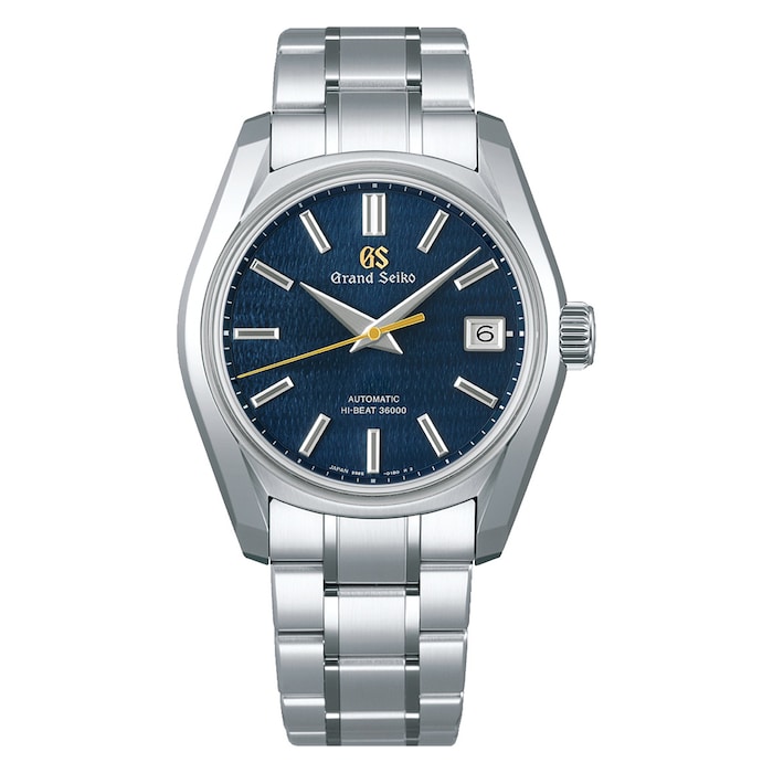 Grand Seiko Heritage Collection Shūbun 40mm Hi-Beat Mens Watch Blue