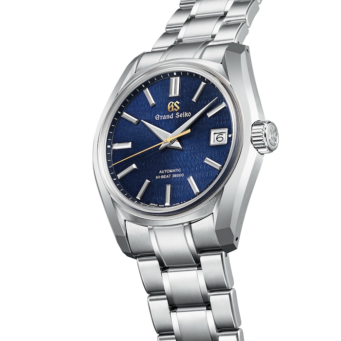 Grand Seiko Heritage Collection Shūbun 40mm Hi-Beat Mens Watch Blue