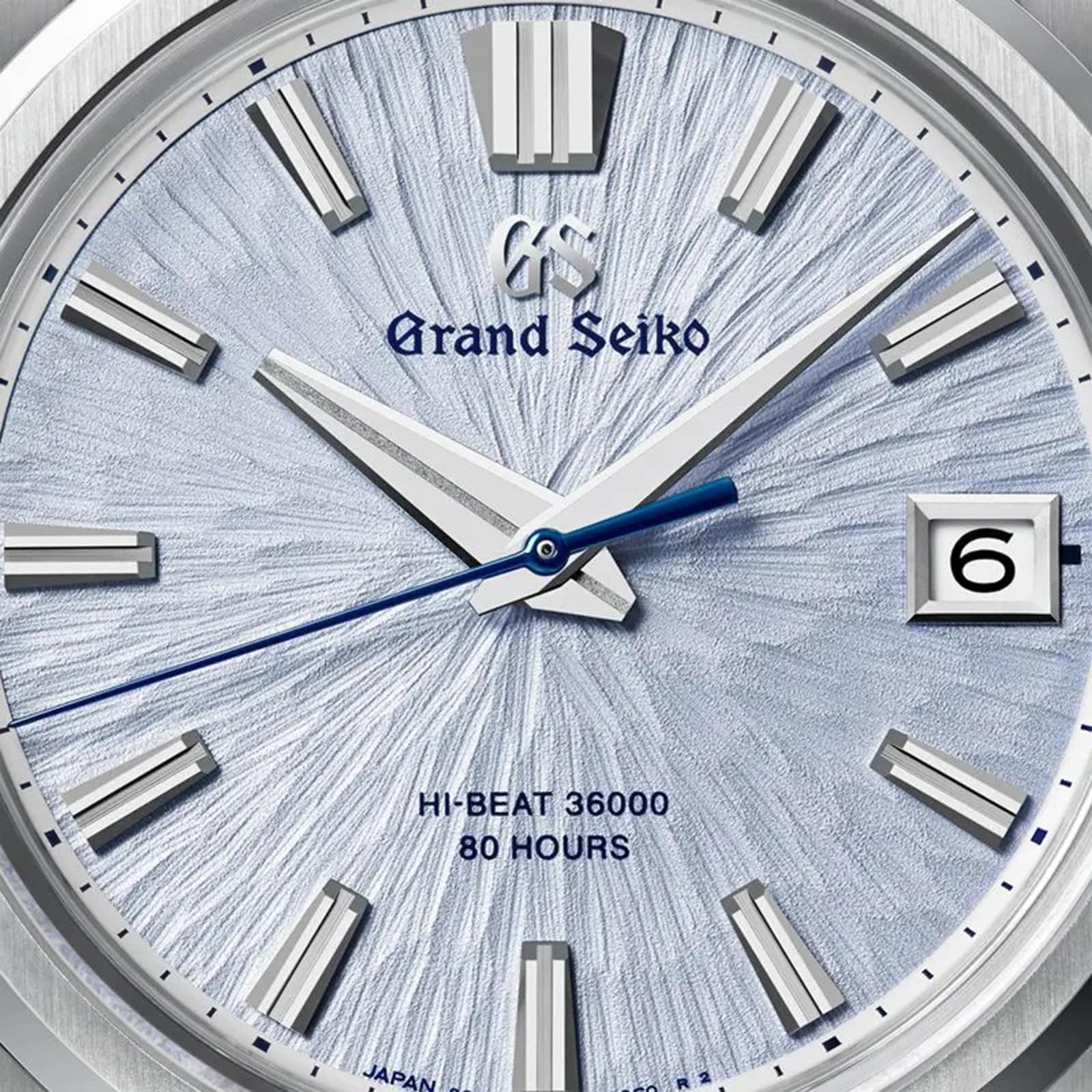 Grand Seiko Evolution 9 'Mountainscape' Limited Edition Mens Watch Blue Grand Seiko Evolution 9 'Mountainscape' Limited Edition Mens Watch Blue