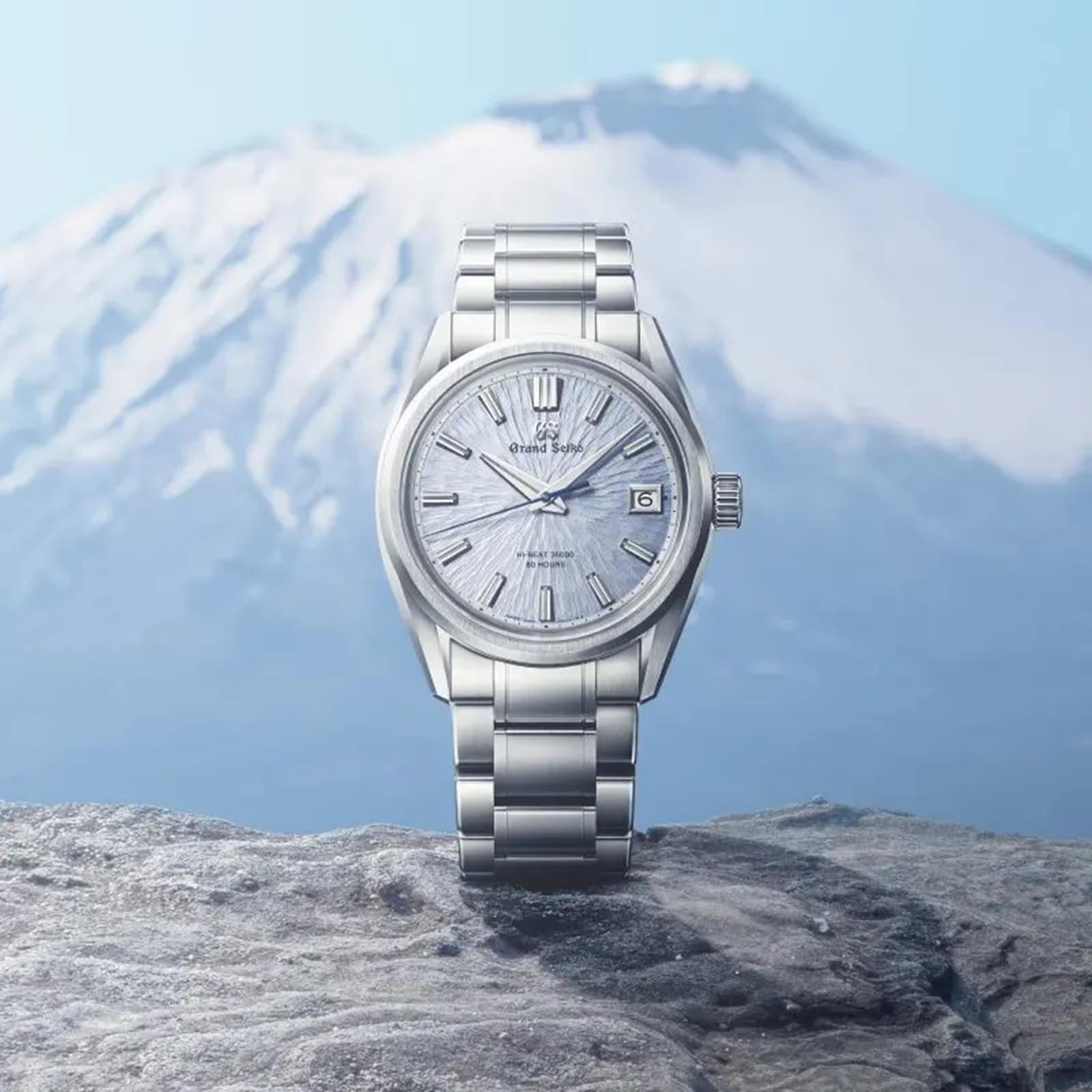 Grand Seiko Evolution 9 'Mountainscape' Limited Edition Mens Watch Blue
