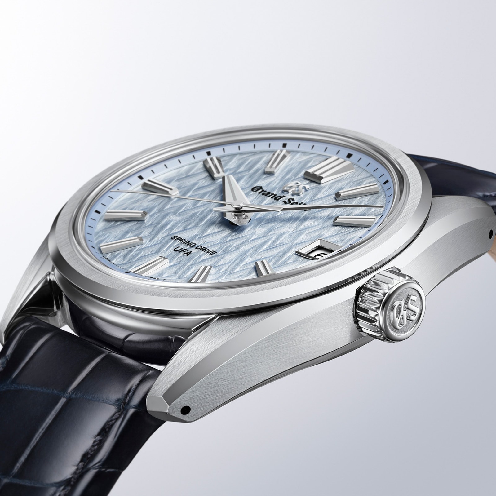 Grand Seiko Evolution 9 Spring Drive U.F.A Limited Edition 37mm Mens Watch Blue