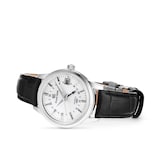 Grand Seiko Automatic GMT Snowdrop 39.5mm Mens Watch White