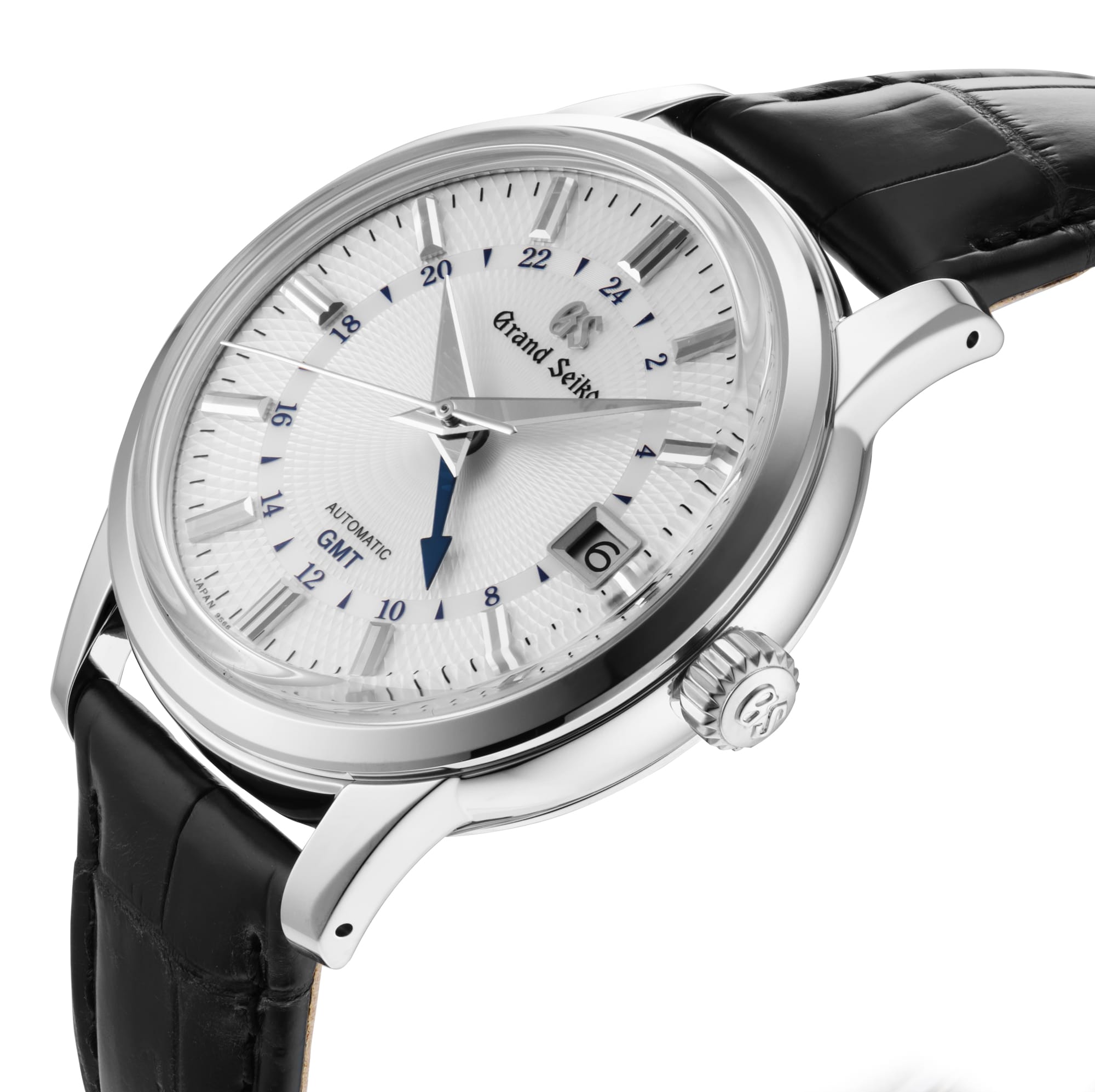 Grand Seiko Automatic GMT Snowdrop 39.5mm Mens Watch White Grand Seiko Automatic GMT Snowdrop 39.5mm Mens Watch White