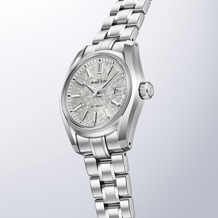 Grand Seiko Heritage Collection 'Cherry Blossom' Mechanical 62GS 30mm Ladies Watch Grey