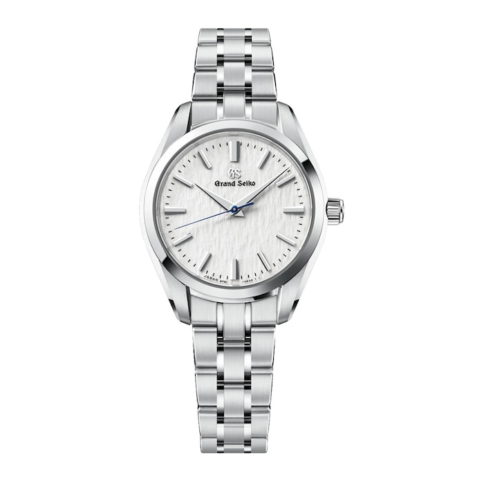 Grand Seiko Heritage 'Snowflake' 33mm Ladies Watch White