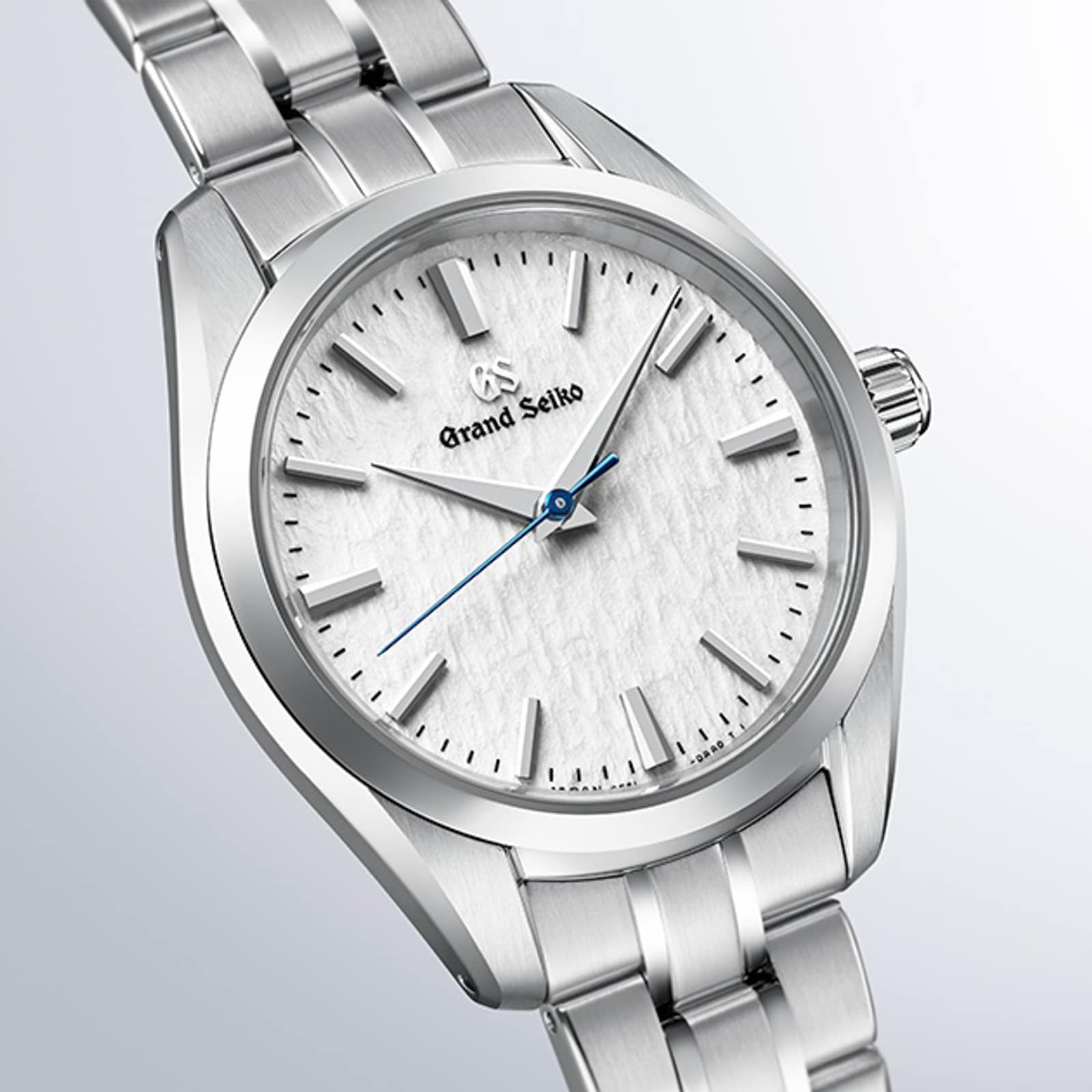Grand Seiko Heritage 'Snowflake' 33mm Ladies Watch White