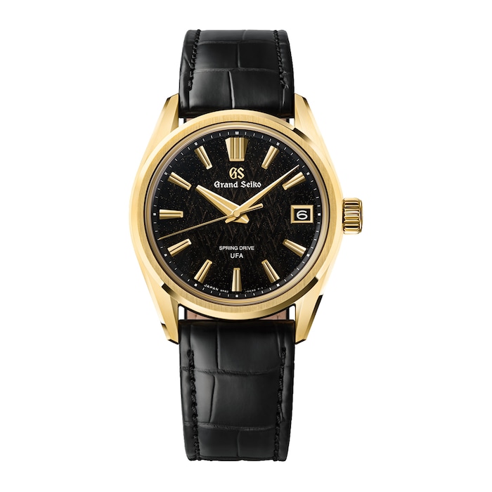 Grand Seiko Evolution 9 Spring Drive UFA  37mm Limited Edition Mens Watch Black