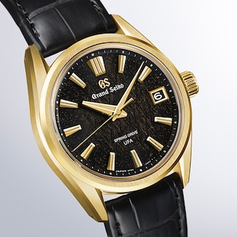 Grand Seiko Evolution 9 Spring Drive UFA  37mm Limited Edition Mens Watch Black
