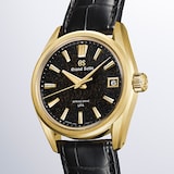 Grand Seiko Evolution 9 Spring Drive UFA  37mm Limited Edition Mens Watch Black