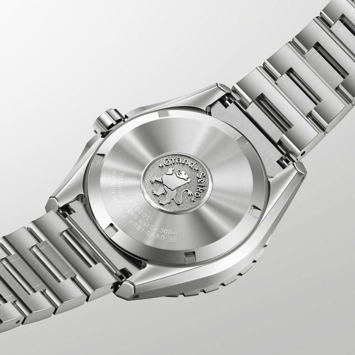 Grand Seiko Evolution 9 Spring Drive U.F.A Ushio 300 Diver 40.8mm Mens Watch Blue