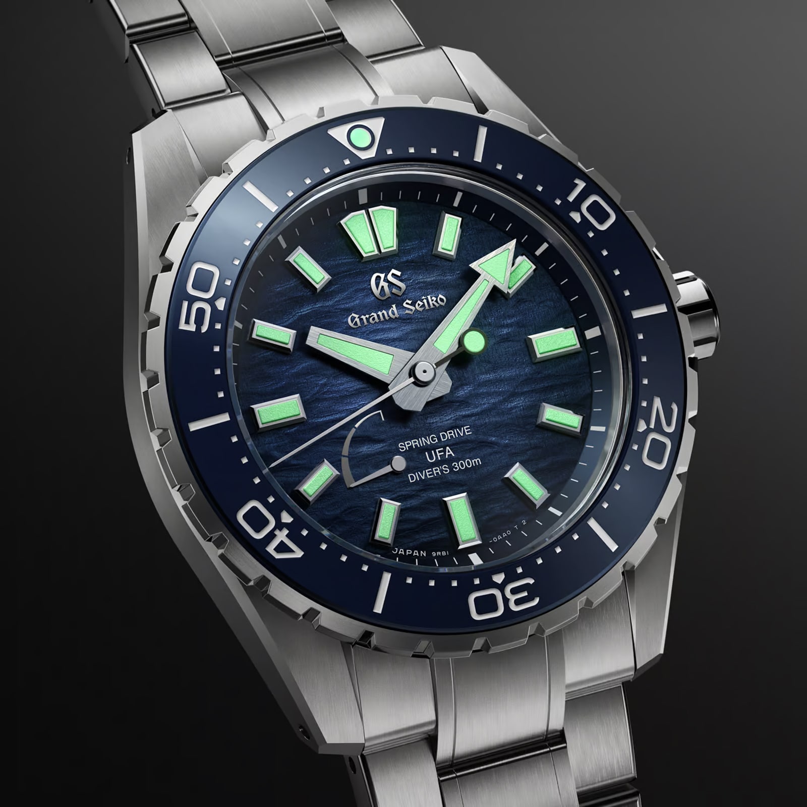Grand Seiko Evolution 9 Spring Drive U.F.A Ushio 300 Diver 40.8mm