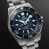 Grand Seiko Evolution 9 Spring Drive U.F.A Ushio 300 Diver 40.8mm Mens Watch Blue
