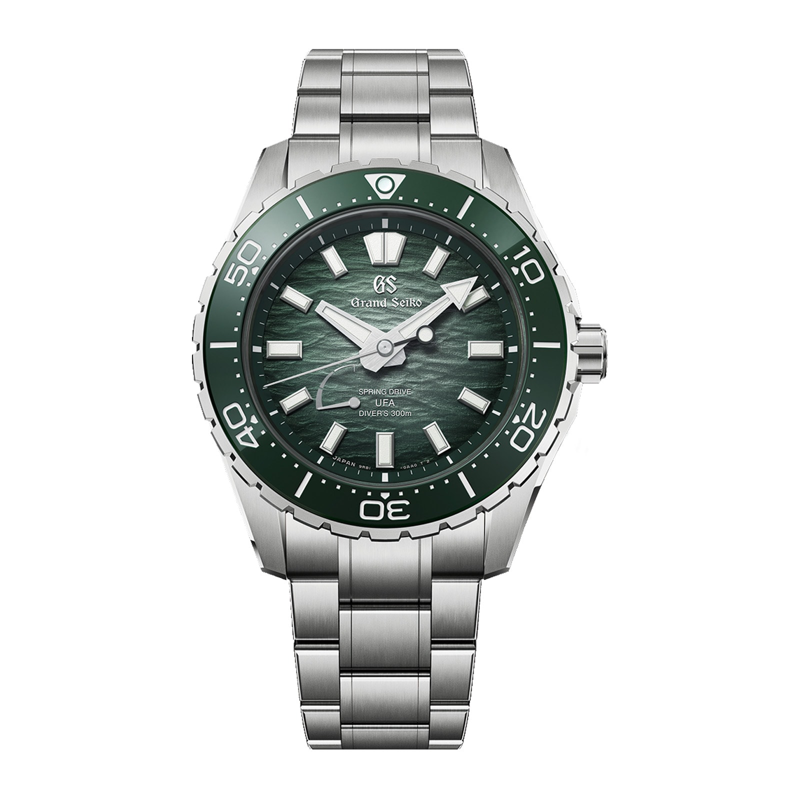Grand Seiko Evolution 9 Spring Drive U.F.A Ushio 300 Diver 40.8mm Mens Watch Green Grand Seiko Evolution 9 Spring Drive U.F.A Ushio 300 Diver 40.8mm Mens Watch Green