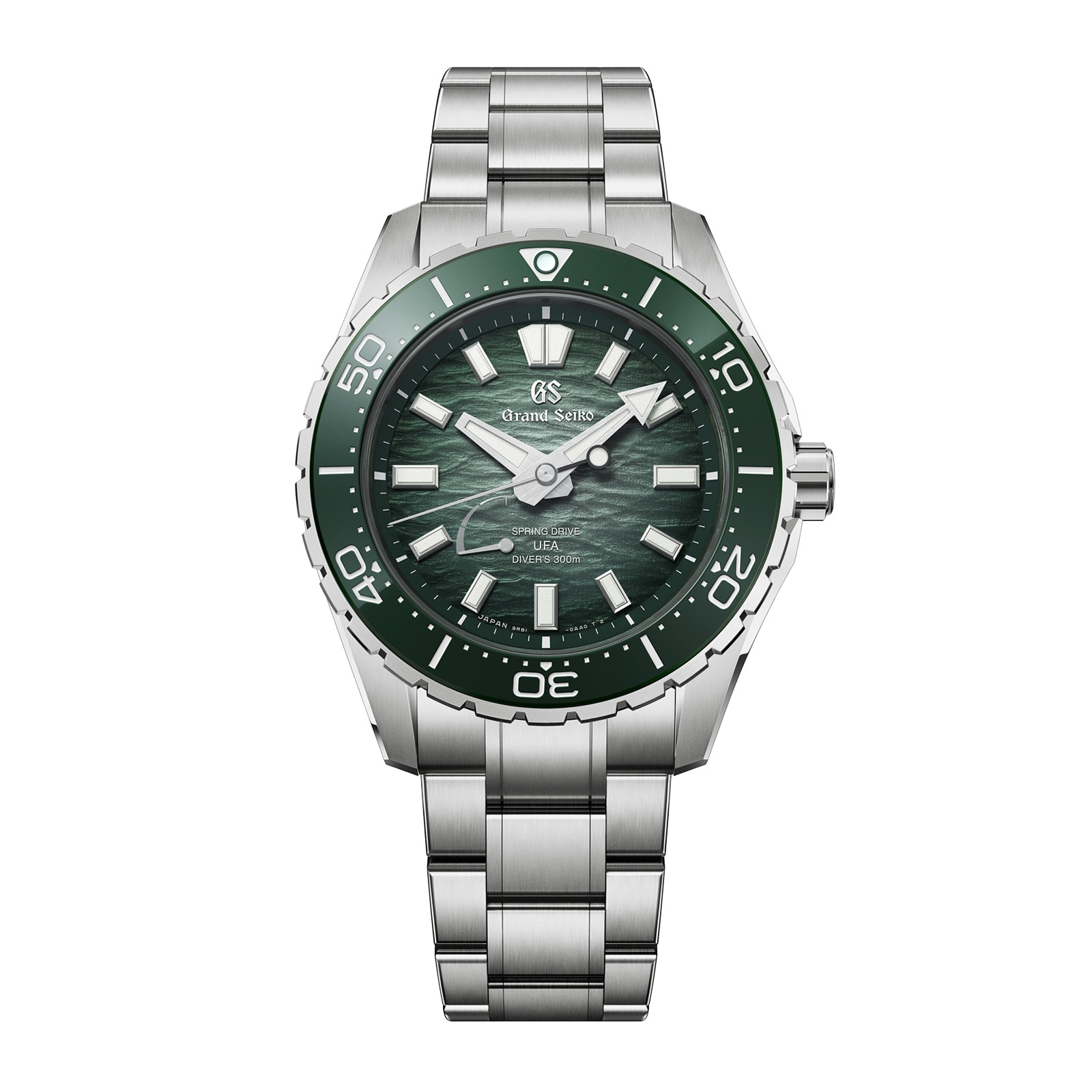 Grand Seiko Evolution 9 Spring Drive U.F.A Ushio 300 Diver 40.8mm Mens Watch Green Grand Seiko Evolution 9 Spring Drive U.F.A Ushio 300 Diver 40.8mm Mens Watch Green