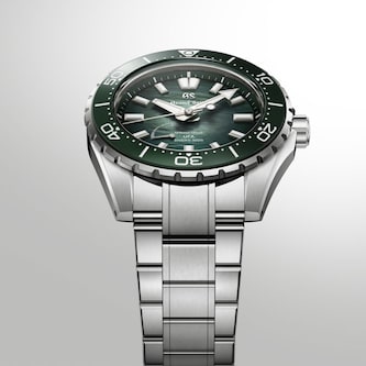Grand Seiko Evolution 9 Spring Drive U.F.A Ushio 300 Diver 40.8mm Mens Watch Green