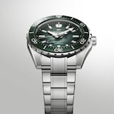 Grand Seiko Evolution 9 Spring Drive U.F.A Ushio 300 Diver 40.8mm Mens Watch Green
