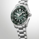 Grand Seiko Evolution 9 Spring Drive U.F.A Ushio 300 Diver 40.8mm Mens Watch Green