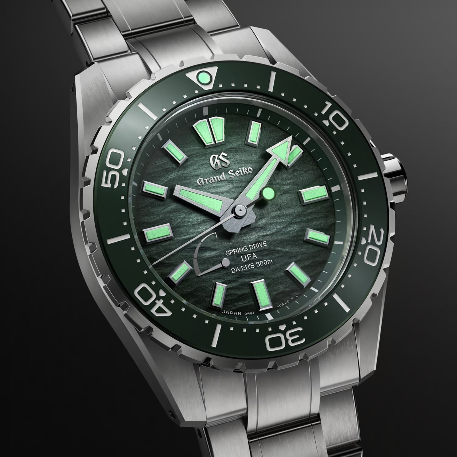 Grand Seiko Evolution 9 Spring Drive U.F.A Ushio 300 Diver 40.8mm
