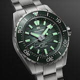 Grand Seiko Evolution 9 Spring Drive U.F.A Ushio 300 Diver 40.8mm Mens Watch Green