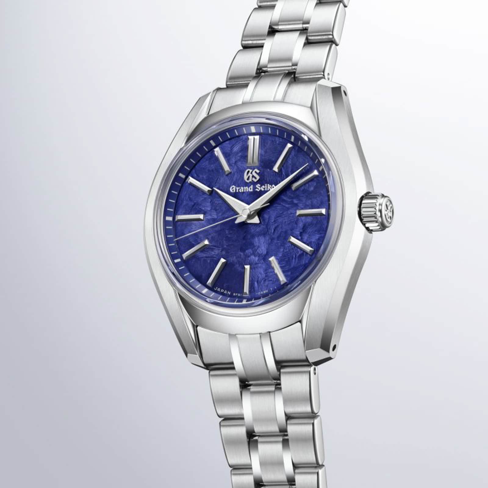 Grand Seiko Heritage ‘Hana-Ikada Blue 32’ 62GS 32.5mm Ladies Watch Blue