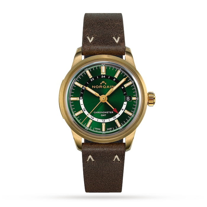 Norqain Freedom 60 GMT Forest Green Limited Edition 40.5mm