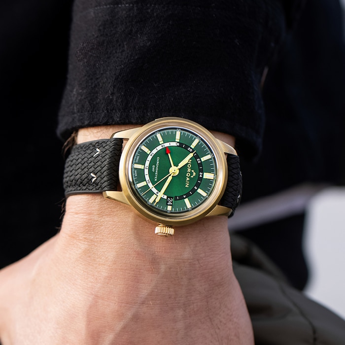 Norqain Freedom 60 GMT Forest Green Limited Edition 40.5mm