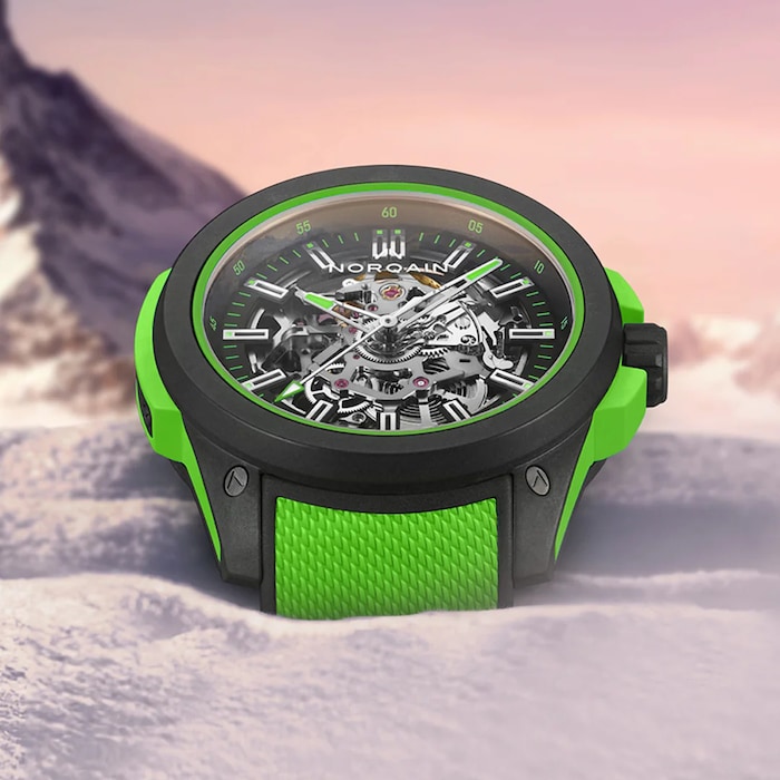 Norqain Wild One Skeleton 42mm Green